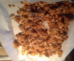 Vegan gluten free Toasted Muesli Clusters