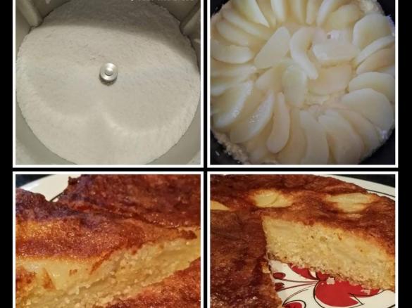 Pear & Vanilla Cake (Failsafe, Nut Free, Gluten Free, Dairy Free)