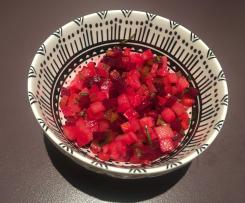 Russian beetroot salad