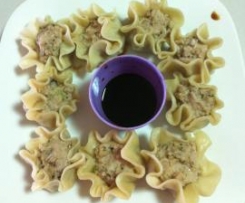 Steamed Pork and Prawn Dumplings with Homemade Gow Gee Wrappers