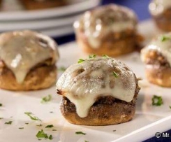 French Onion ricotta mushrooms