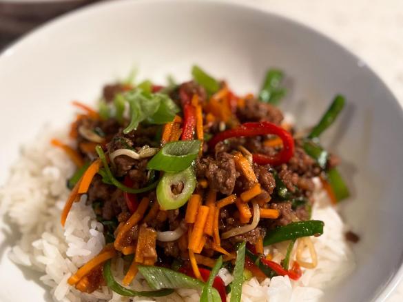 'Squid Game' Stir Fry - Bulgogi Beef