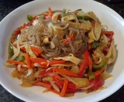 Korean style noodles : Jab-Chae