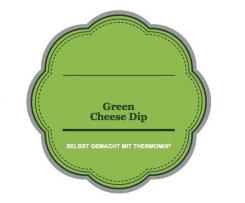 Green cheese dip