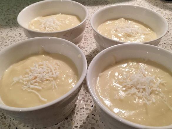 Thai Coconut & White Choc Custard