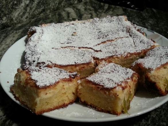 Fresh Lime Custard Cream Butter Cake