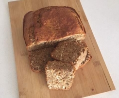 Wholemeal Spelt (Refined Sugar Free) Banana and Coconut Loaf