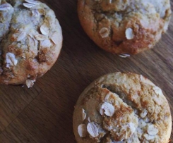 Wholemeal Buttermilk Banana Muffins