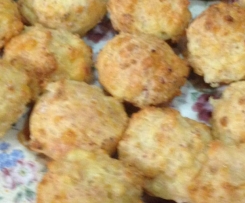 Mini Cheese And Bacon Muffins.