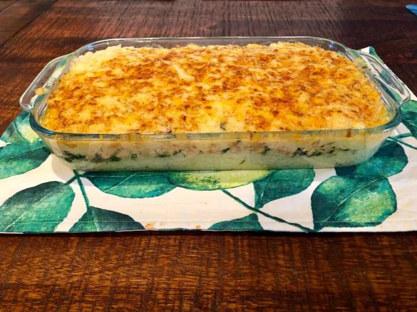 Baked Salmon Risotto