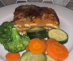 Chicken, Mushroom & Sweet Potato Bake