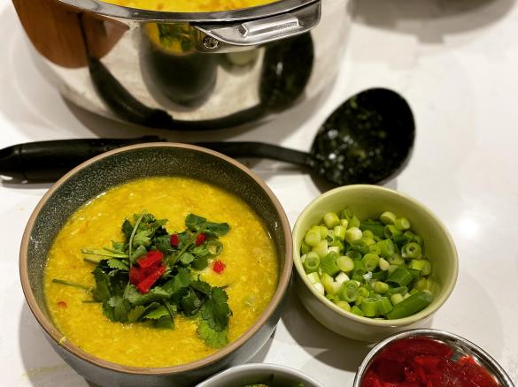 Chinese Chicken and sweetcorn soup