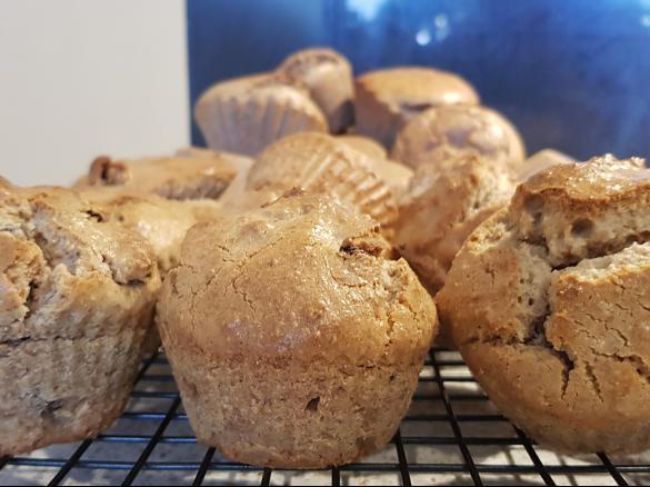 Lola Berry Healthy Paleo Hot Cross Muffins