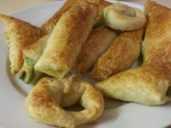 Feta and Spinach Parcels