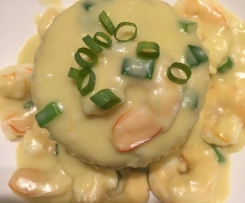 Variation Thick and Creamy Garlic Prawns