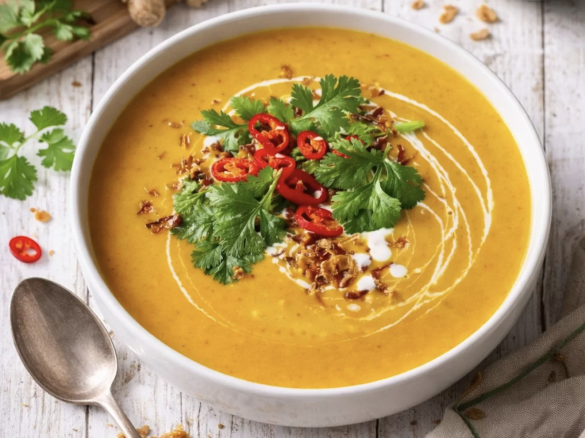Thai Penang Pumpkin Soup
