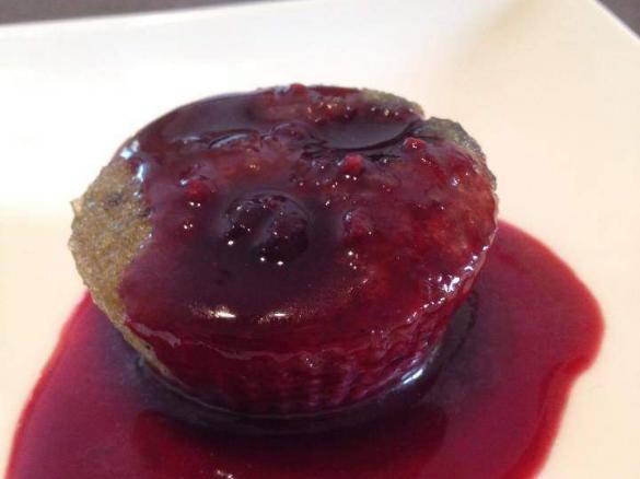 Steamed Blueberry Puddings (low FODMAP, gluten free)