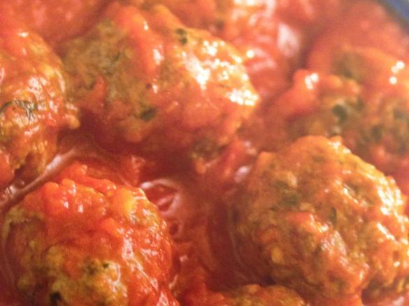 SAUCE AND MEATBALLS FOR SHEREE