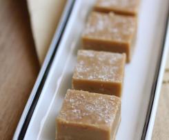 5 Ingredient Easy peasy Salted Caramel fudge