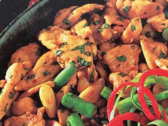 Chicken 'n" Almond Stir fry