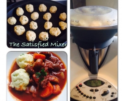 Beef Bourguignon with Parmesan Dumplings