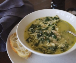 Chicken, Silverbeet & Cannellini Bean Soup