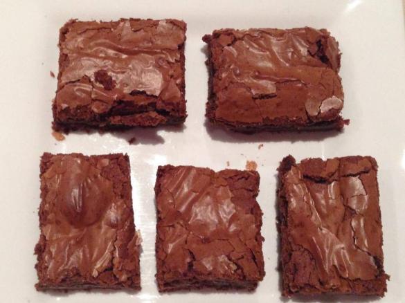 Chocolate Honeycomb Brownies