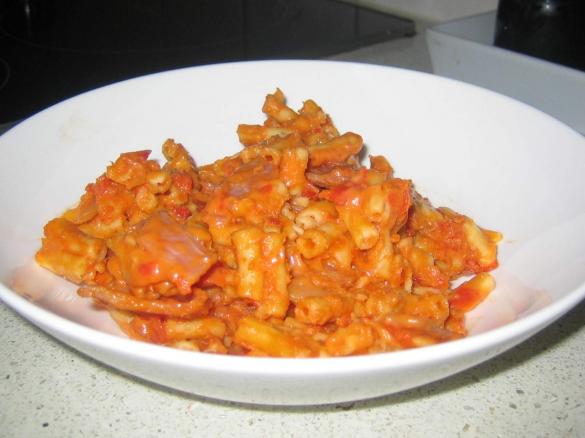 Tomato Macaroni Cheese