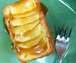 Apple Dessert Cakes with Caramel Brandy Sauce