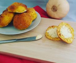 Pumpkin, Cheese & Bacon Scones