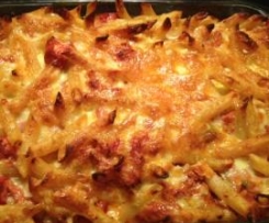 Pasta Frankfurt Casserole