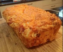 Cheese and bacon bread