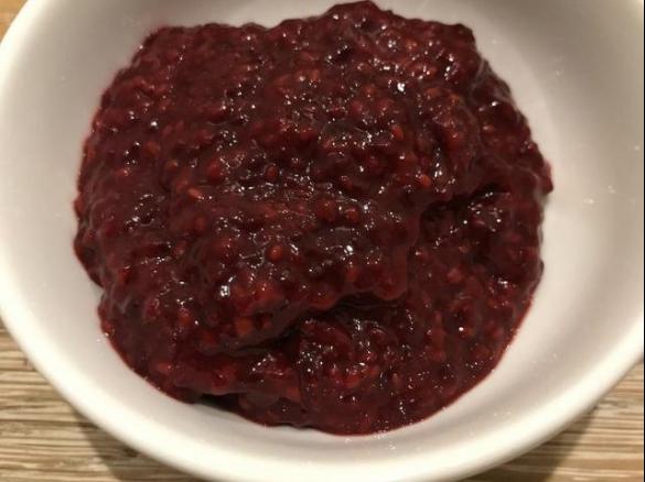 Sugar free Chia & Berry Jam