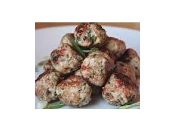Asian Style Pork Meatballs