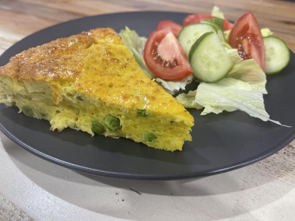Impossible Quiche (Vegetarian)