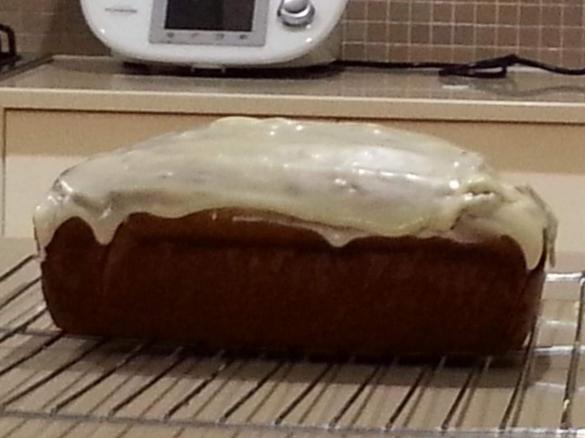 Orange yogurt grapeseed oil cake