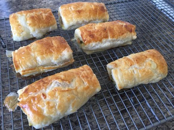 Chicken and Vegetable Sausage Rolls