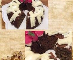 Banana and honey Bundt cake