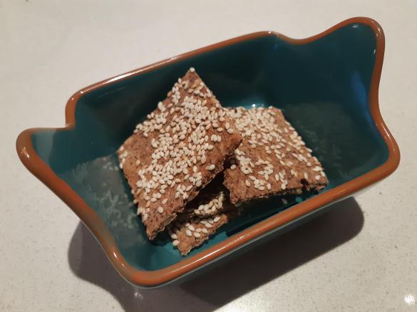 Grain-free crackers the ThermoMonts way