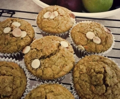 Apple, Banana, Zucchini and Carrot Muffins with Gluten, Egg and Dairy free options