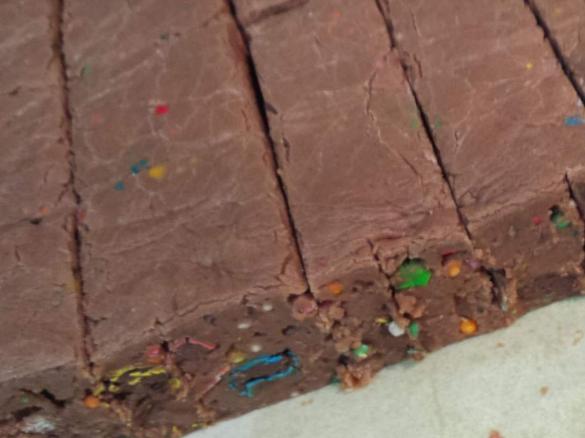 Easy Rocky Road Fudge