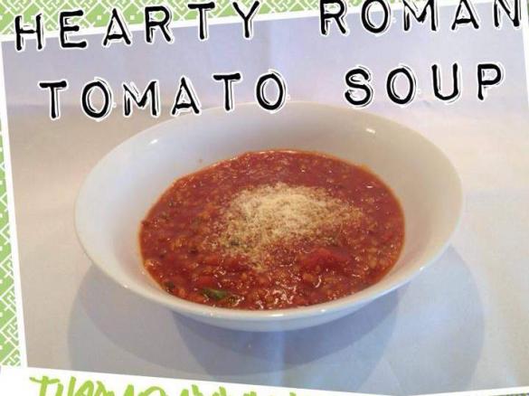 HEARTY ROMAN TOMATO SOUP