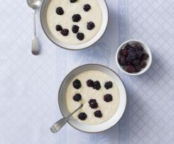 White Chocolate and Coconut Rice Pudding