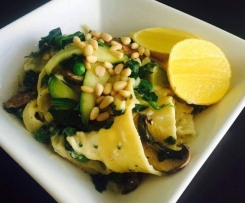 creamy butter bean pasta 