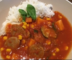 Leftover Sausage Casserole