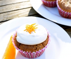 Sugar-Free Hazelnut Orange Cupcakes