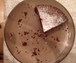 Chocolate and Mushroom Cake