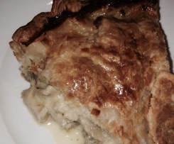 Chicken Leek & Mushroom Pie