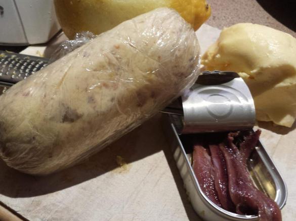 Anchovies,Lemon and Capers Butter