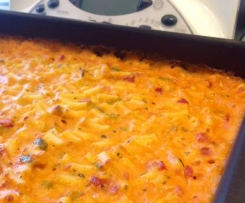 Nan's Macaroni Cheese - with optional extra veggies